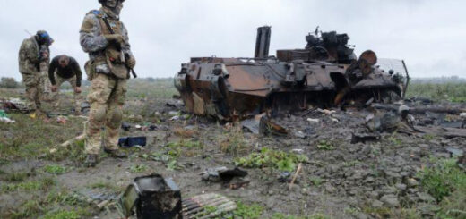 У Луганській області десантники знищили ворожу техніку разом із екіпажем
