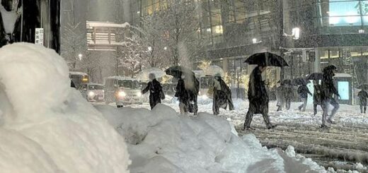 Щонайменше вісім людей загинули через сніг у Японії