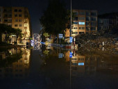Різкий підйом рівня моря затопив вулиці турецького міста Іскендерун - фото 1
