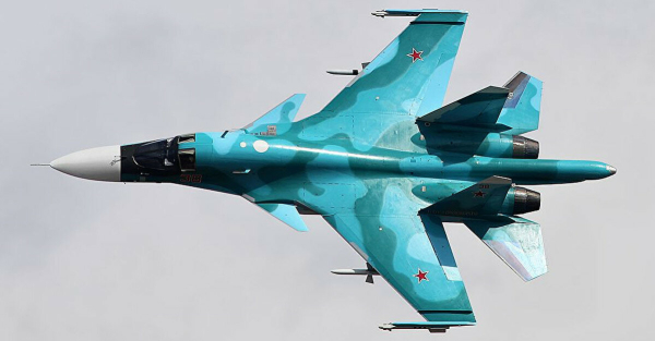 У Брянській області збили винищувач Су-34, там шукають диверсантів